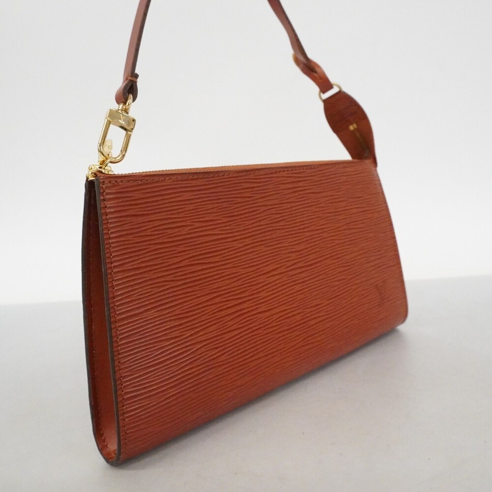 LOUIS VUITTON Brown Pochette Pouch - Picture 2 of 9